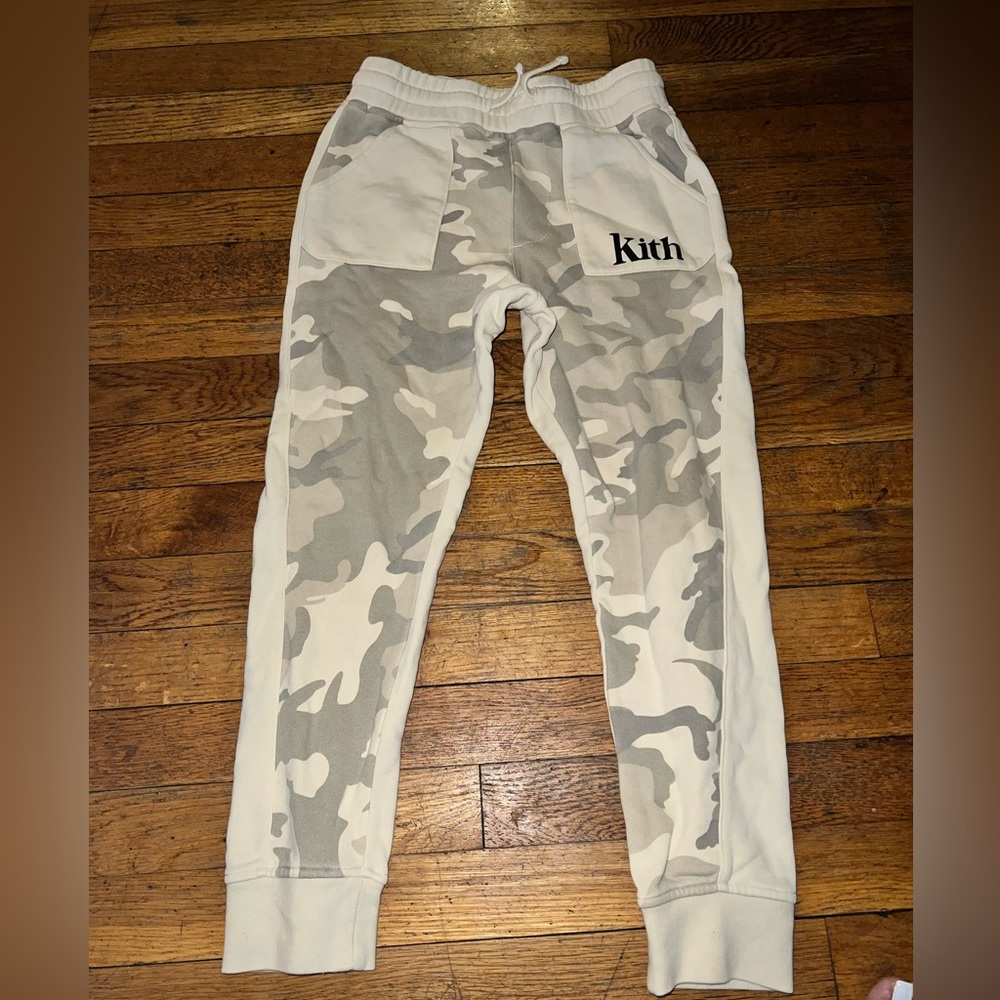 Kith cream joggers